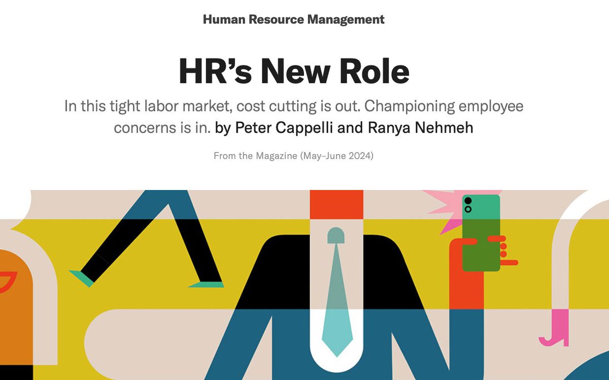 HR’s New Role ow.ly/yrqU50Riiiv?

#CHRO #HR #EmployeeExperience #PeopleAnalytics