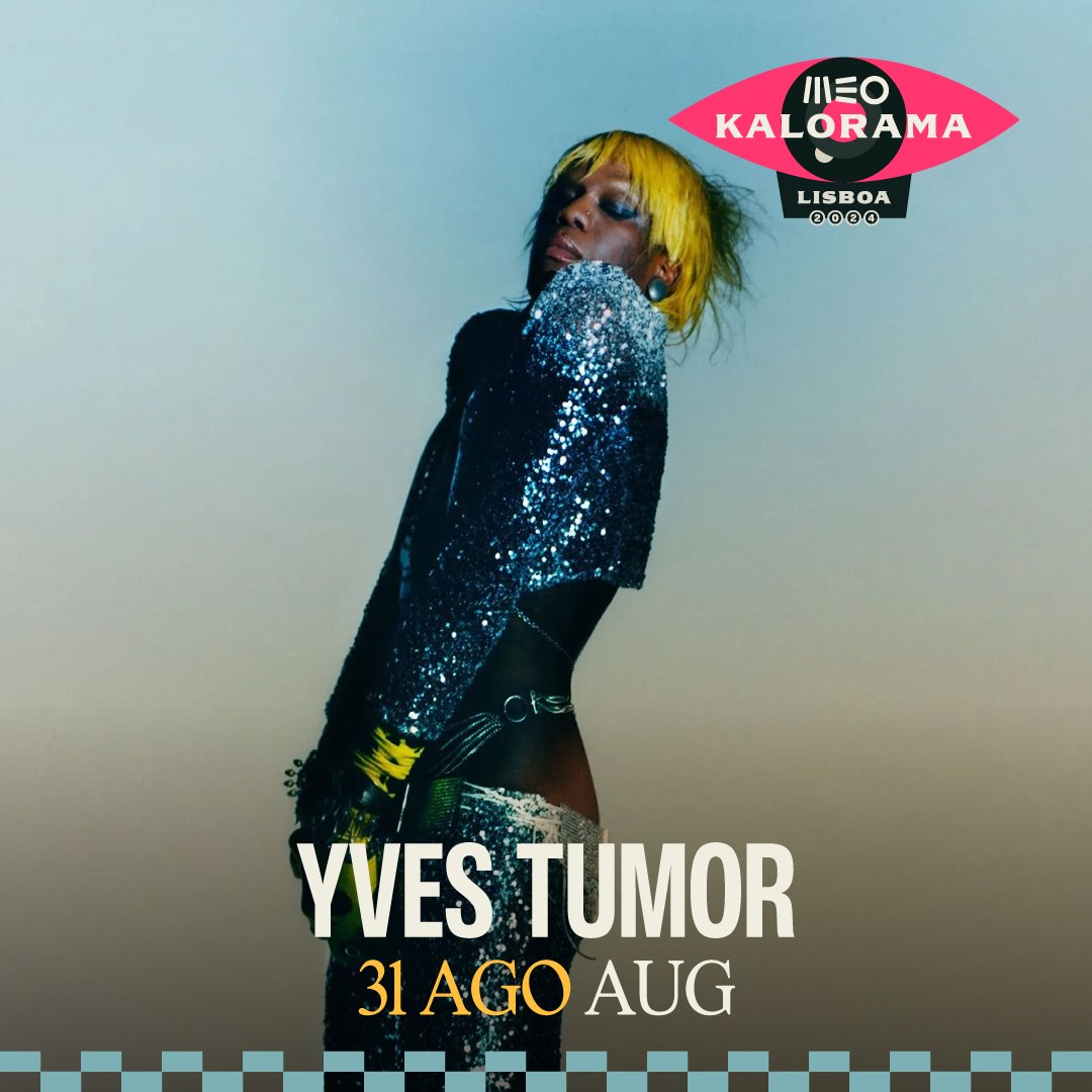 Yves Tumor, the unpredictable one-man-show that pushes the boundaries of contemporary art and culture in a sonic, authentic, and visceral performance, lands at MEO KALORAMA on August 31st. Are you ready for a dose of experimentation that will turn you inside out?🙃 #MEOKALORAMA