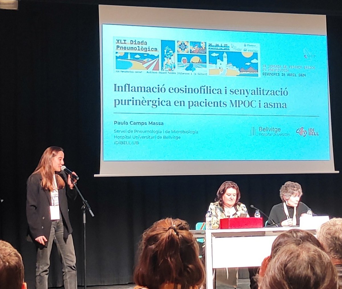 Jornada de Recerca bàsica 
#SOCAPdiada2024 
Paula Camps <a href="/idibell_cat/">IDIBELL</a> <a href="/hbellvitge/">Hospital Universitari Bellvitge | HUB</a> presenta resultados de estudio en Asma y EPOC
#JosocSOCAP