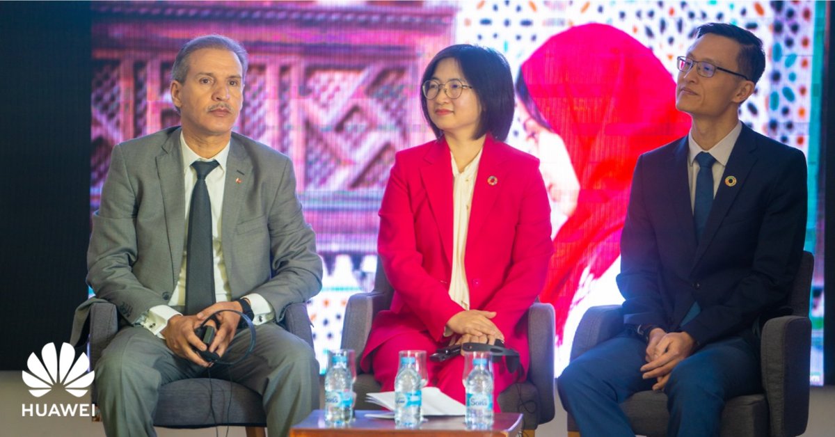 Vicky Zhang, Vice President of Corporate Communications Dept of #Huawei a assisté au lancement à #Rabat du programme de formation 'Literacy Educator Training' initié par l'@UNESCO, l'#ANLCA, et soutenu par Huawei. Ce projet vise à former 10 000 enseignants marocains en…