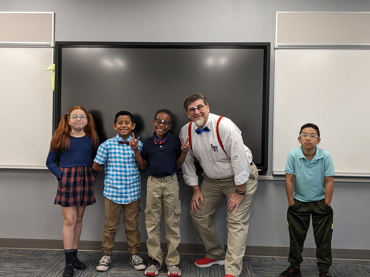 Celebrating the quirky and cool during #SpiritWeek with #NerdDay