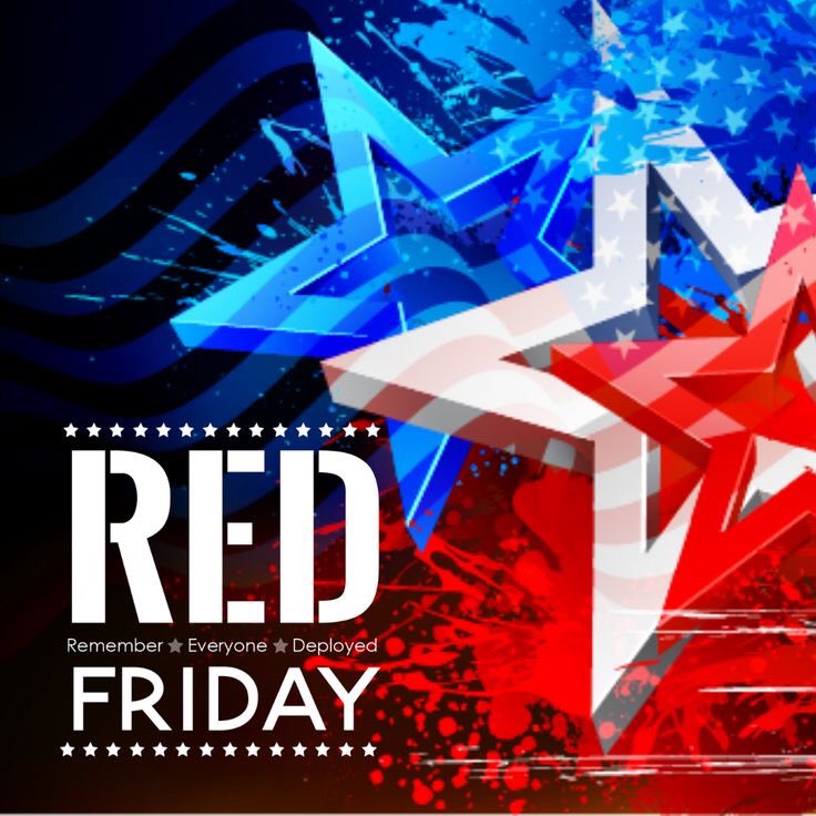We owe them all Wear RED on Fridays . SUPPORT OUR TROOPS! WE LIVE IN THE LAND OF THE FREE, BECAUSE OF THE BRAVE. FOR US, THEIR BLOOD RUNS RED!!
