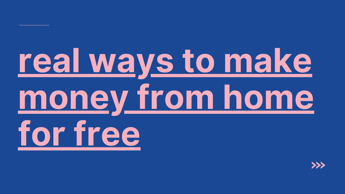 Real ways to make money from home for free! lyliarose.com/blog/read_2013… #money #makemoneyonlinefree #makemoneyathome #extracash #sidehustles