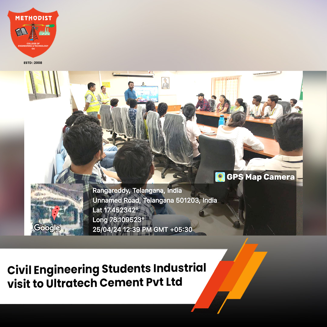 Our #CivilEngineering students had an enriching experience during their visit to #UltratechCement Pvt Ltd. They explored firsthand the inner workings of one of the leading cement #ManufacturingCompanies  gained #ValuableInsights into the industry.
#MCET #IndustrialVisit #Learning