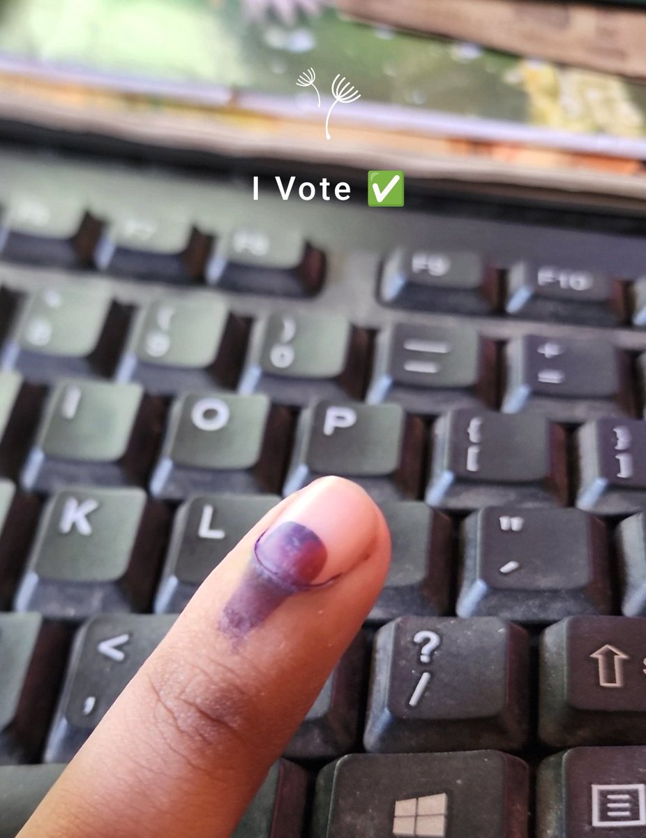 Today! I cast my vote for democracy and development of Jammu. 🇮🇳

My Vote, My Right. ❤
#LokSabhaElections2024