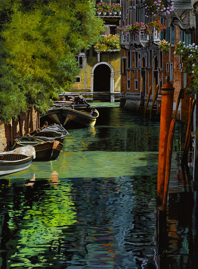 Venice ~ Artist : Guido Borelli 🖌️