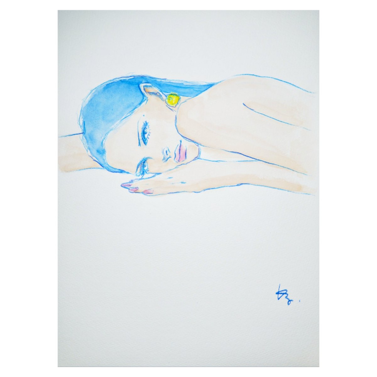 2024.0427
ー 退屈させないで ー
#drawing #dessin #artwork #illustration #womanportrait #blue #青 #イラスト #デッサン #福岡 #日課 #美人画 #人物画 #kazuko_sketch_