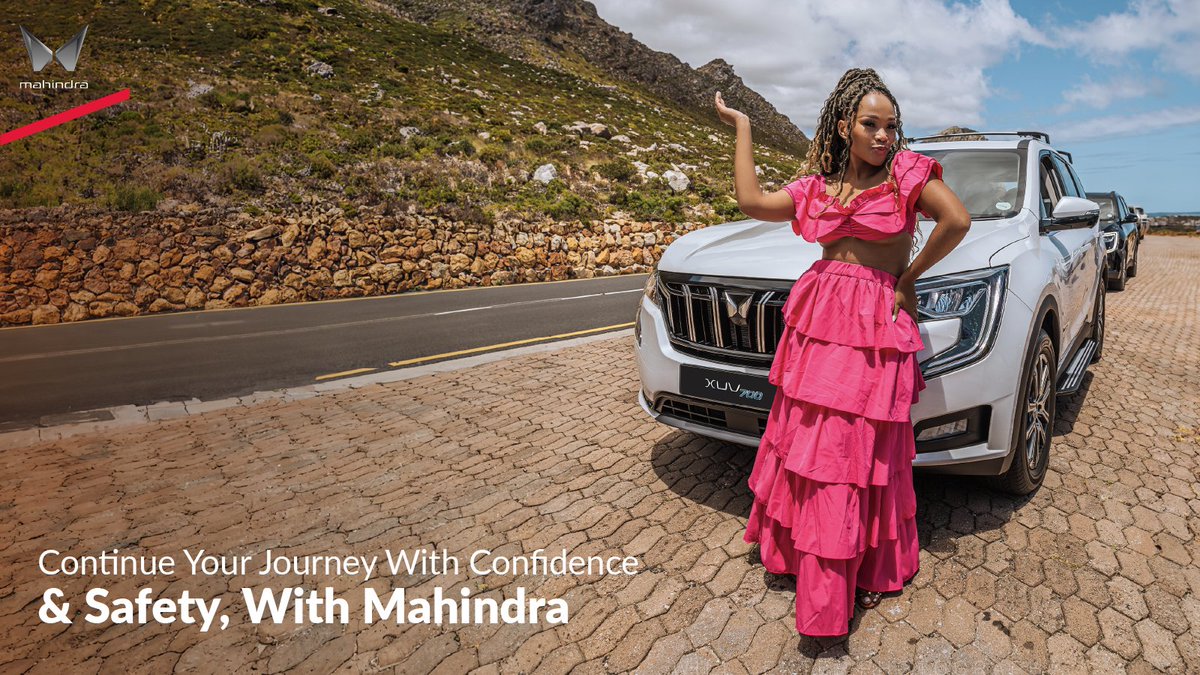 As the weekend approaches, your safety remains our priority. Remember to take regular breaks and stay alert during your travels. Where will the XUV700 take you this weekend? #MahindraSA #AuthenticSUVs