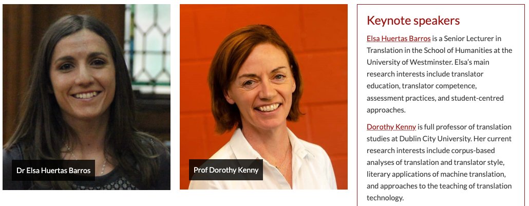 You know #APTIS2024 will be an unconference, we can now share the details of the fantastic keynote speakers we invited to help us steer the conversation: Dr Elsa Huertas Barros @EHuertasBarros and Prof Dorothy Kenny @DorothyKenny18 Remember that our call for proposals is open!