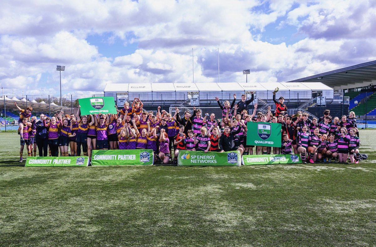 Marr College - SP Energy Networks Warriors Championship Finalists The S1, S2 Boys & U14 Girls will travel back to Scotstoun next Wednesday to take on Belmont Academy from Ayr in the Final. Good luck to all the boys and girls involved. 💜💛 @MarrColOfficial @GlasgowWarriors