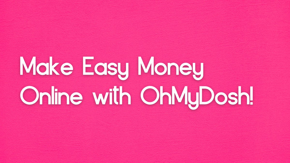 Oh My Dosh Review: Make Easy Money Online with OhMyDosh! lyliarose.com/blog/read_1818… #makeextracash #makemoneyonlinefree #makemoney #extraincome #sidehustle