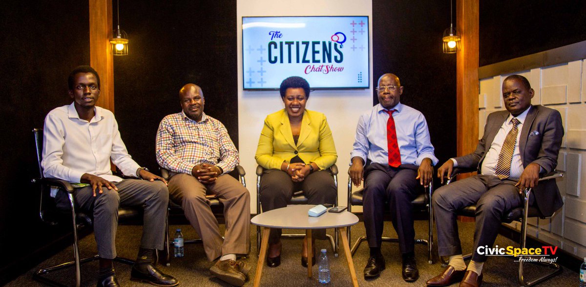 HAPPENING: #CitizensChatShow hosted by @OkotOlaa with @awich_pollar @Ochieno Dr. Ojiambo Robert @CivicSpaceTV discussing The President Museveni's Response to Traders on Taxes and The Rationalization of Agencies 👇 youtu.be/qyz81OLNPoo?si… @ccgea1