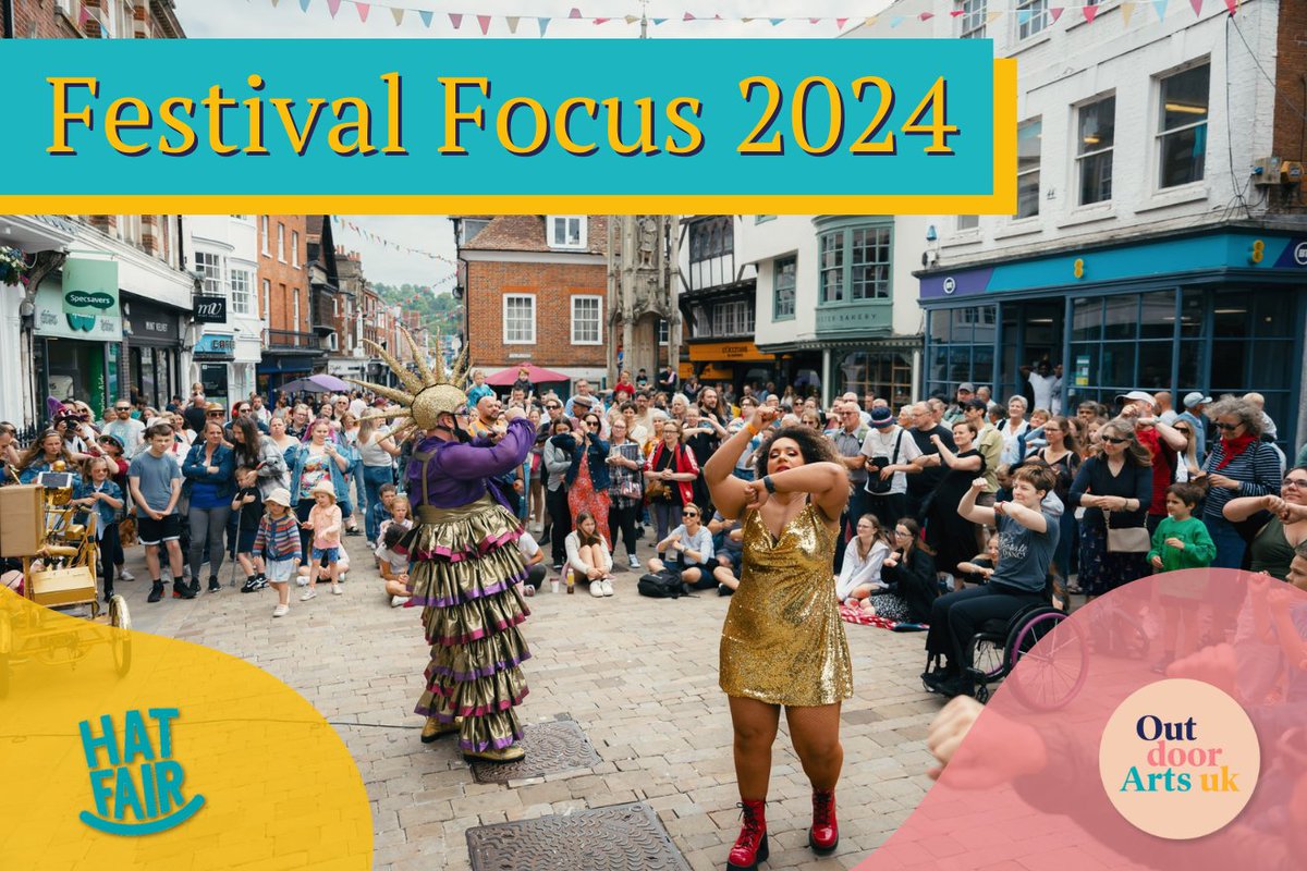 Get ready for #FestivalFocus2024 at @HatFair in Winchester, 5-7 Jul 🤩 FREE for OAUK members! @PlayToTheCrowd

Find out more & apply >>> ow.ly/9pCT50RocxX

Deadline: 7 May

📸 Ghetto Fabulous, @BlueApplePlays & @NewCarnivalCo, & @FattProjects, Hat Fair, Adrienne Photography