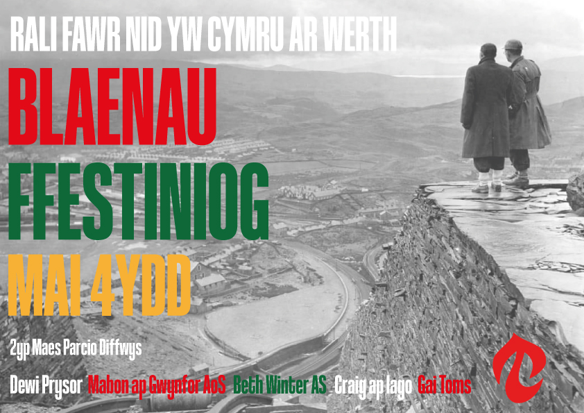 🏴󠁧󠁢󠁷󠁬󠁳󠁿 Wales is not for Sale

This weekend, I am travelling up to Blaenau Ffestiniog to join @Cymdeithas's rally for houses to be treated as homes, not commodities to make a profit from.

📅 May 4th
🕜 1:30pm
📌 Diffwys car park, behind Caffi Antur Stiniog