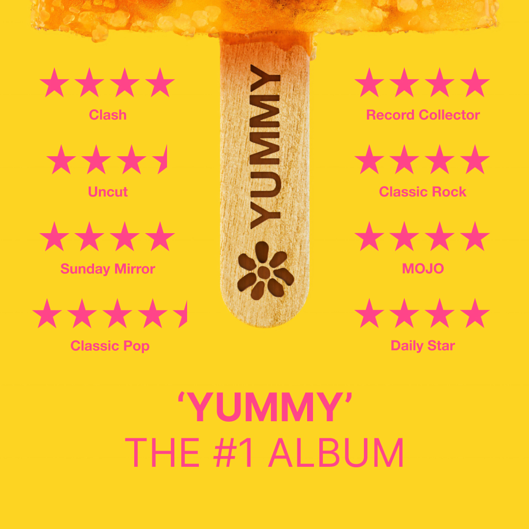 It has been two weeks since the release of 'Yummy'! 🦋 Let us know your favourite track from the album in the comments!