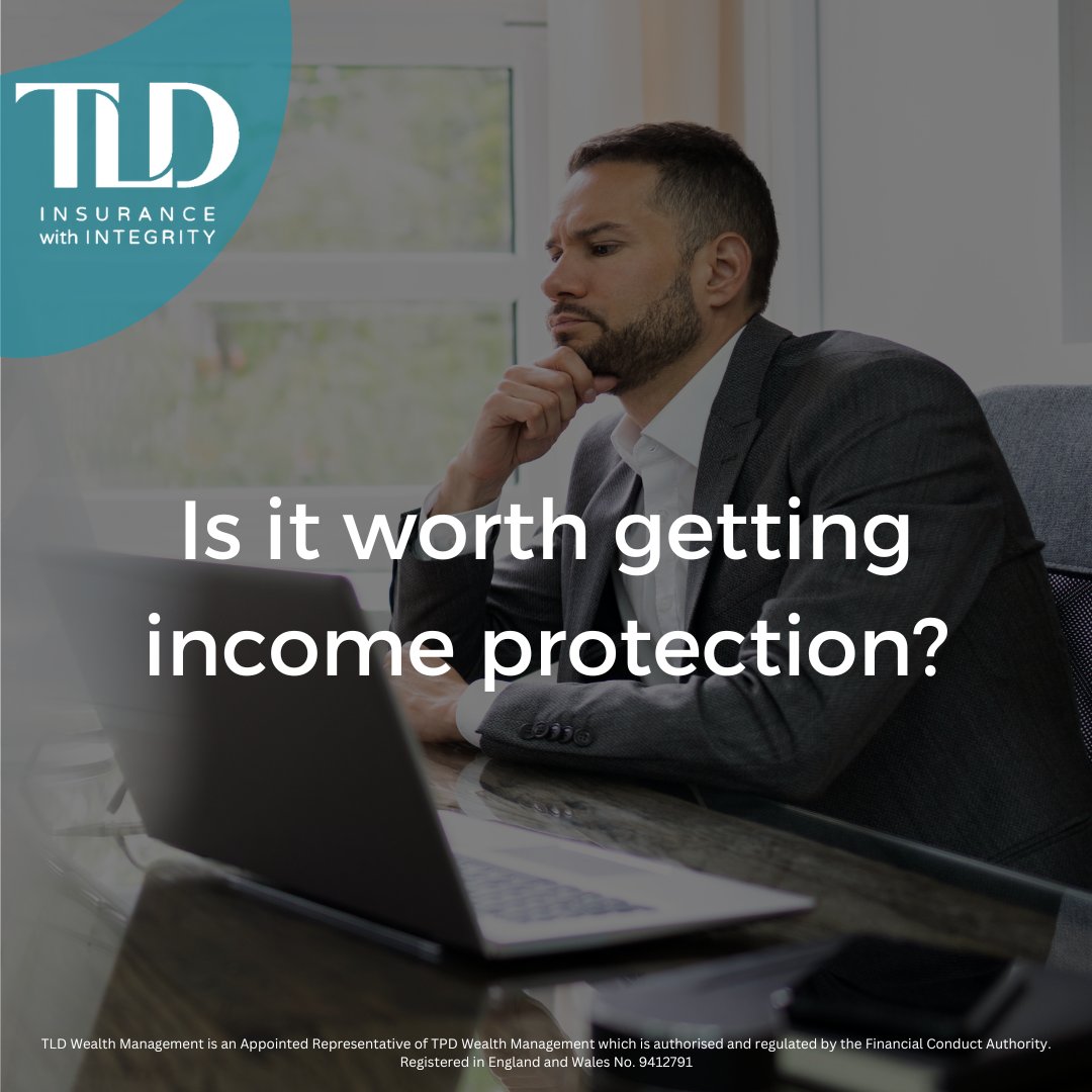 #Incomeprotection insurance pays a regular monthly amount if you can’t work because you’re unwell or have suffered an injury that results in a loss of earnings. Imagine never having to worry about losing your income. Don't wait until it's too late! Give us a call today!