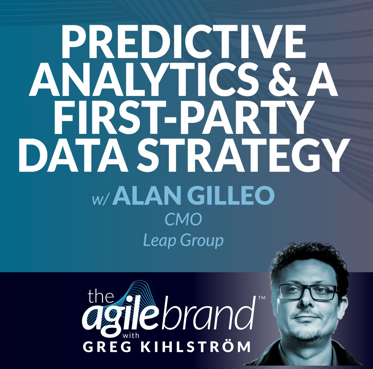 🔊  EPISODE 515: Host @gregkihlstrom talks with Alan Gilleo #CMO at Leap Group about nimble #predictiveanalytics and a #firstpartydata strategy on the latest episode of The Agile Brand #podcast 🎧  buff.ly/4dcpdRK 

#marketing #technology #marketingdigital