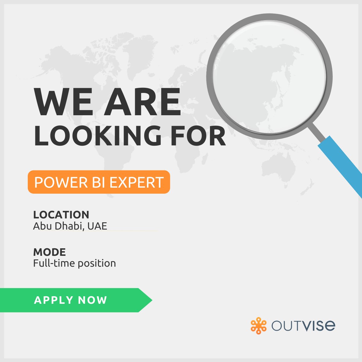 Our client is seeking an experienced Power BI Expert. 🔎

Apply here 👉 outvise.com/sl/m0VnPKEDX1

#OutviseProjects #Freelance #Hiringnow #MiddleEast