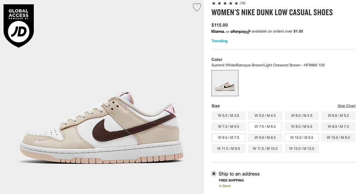 finish line dunks