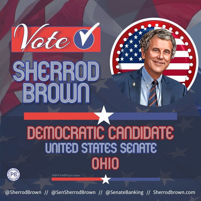 #Allied4Dems #ProudBlue #DemVoice1 #DemCast #wtpGOTV24 

Hey #OhioState 

When I think of .@SenSherrodBrown I think of one of his very important initiatives 'The dignity of work'

What does that mean?
It is the philosophical holding that all types of jobs are respected equally,…