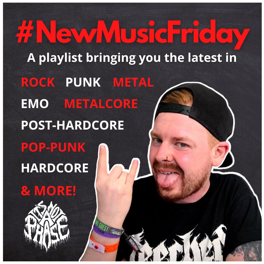 🚨 #NewMusicFriday 🚨 PLAYLIST UPDATED: spoti.fi/3JQlCd9 Featuring @twentyonepilots @blackveilbrides @handslikehouses @sdreband @fameonfire @raincitydrive @dangeroussummer @ActAdvBand and more. Subscribe to get it emailed to you weekly: mailchi.mp/e36971be9577/s…
