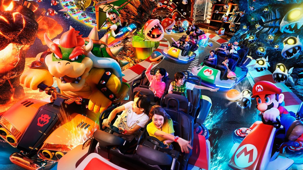 If I had a nickel for every time a major Japanese theme park made a slow moving dark ride based on a high speed video game kart racer, I would have TWO nickels…