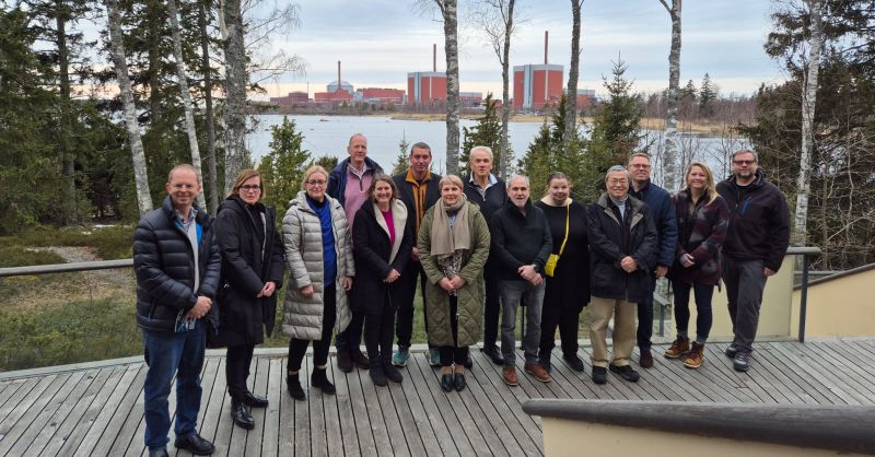 Thanks a lot to @STUK_FI, in particular @EMartikka, and @Posiva_fi for this unique opportunity to visit the encapsulation plant and the geological repository at Onkalo. Most of the #SAGSI members got to visit these facilities for the very first time. KIITOS 🙏