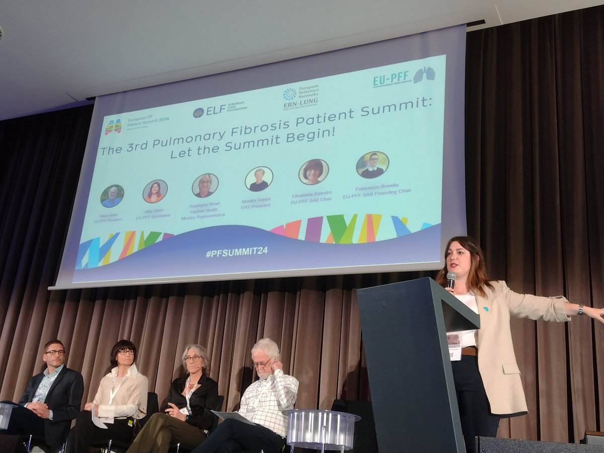 And we are off @EU_IPFF #PFSUMMIT24 Fantastic program and unique opportunities for patients their families clinicians and industry to come together to improve care for #PF