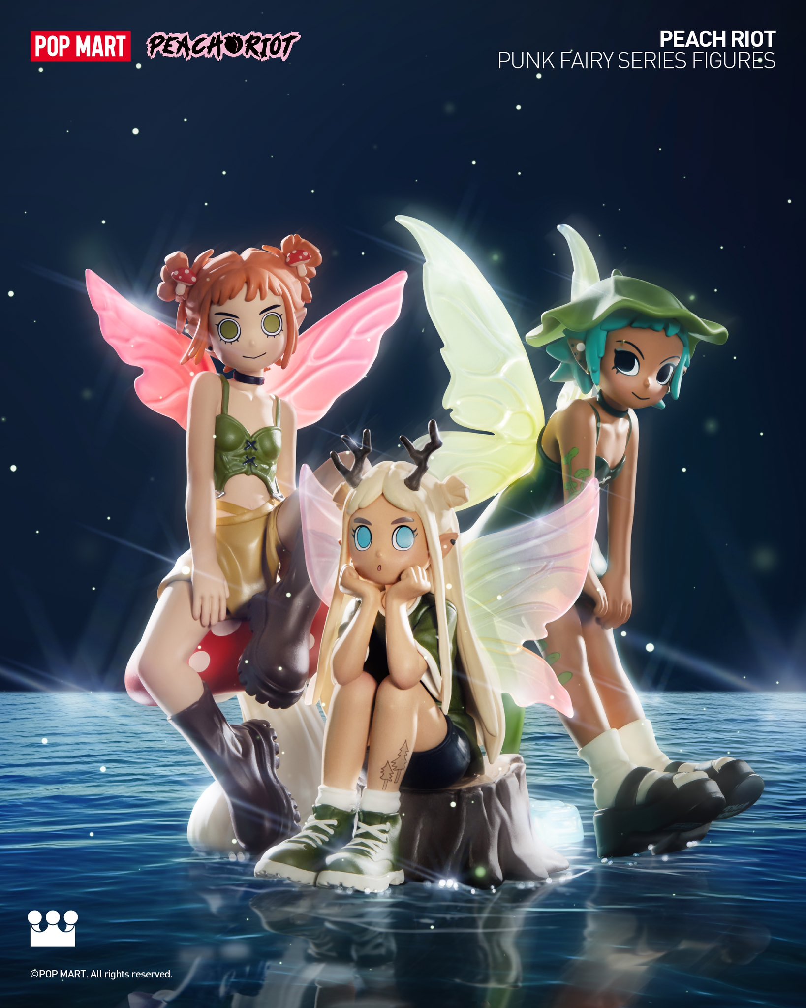 POPMART Peach Riot Punk Fairy シリーズシークレット POP MART JAPAN on X: 