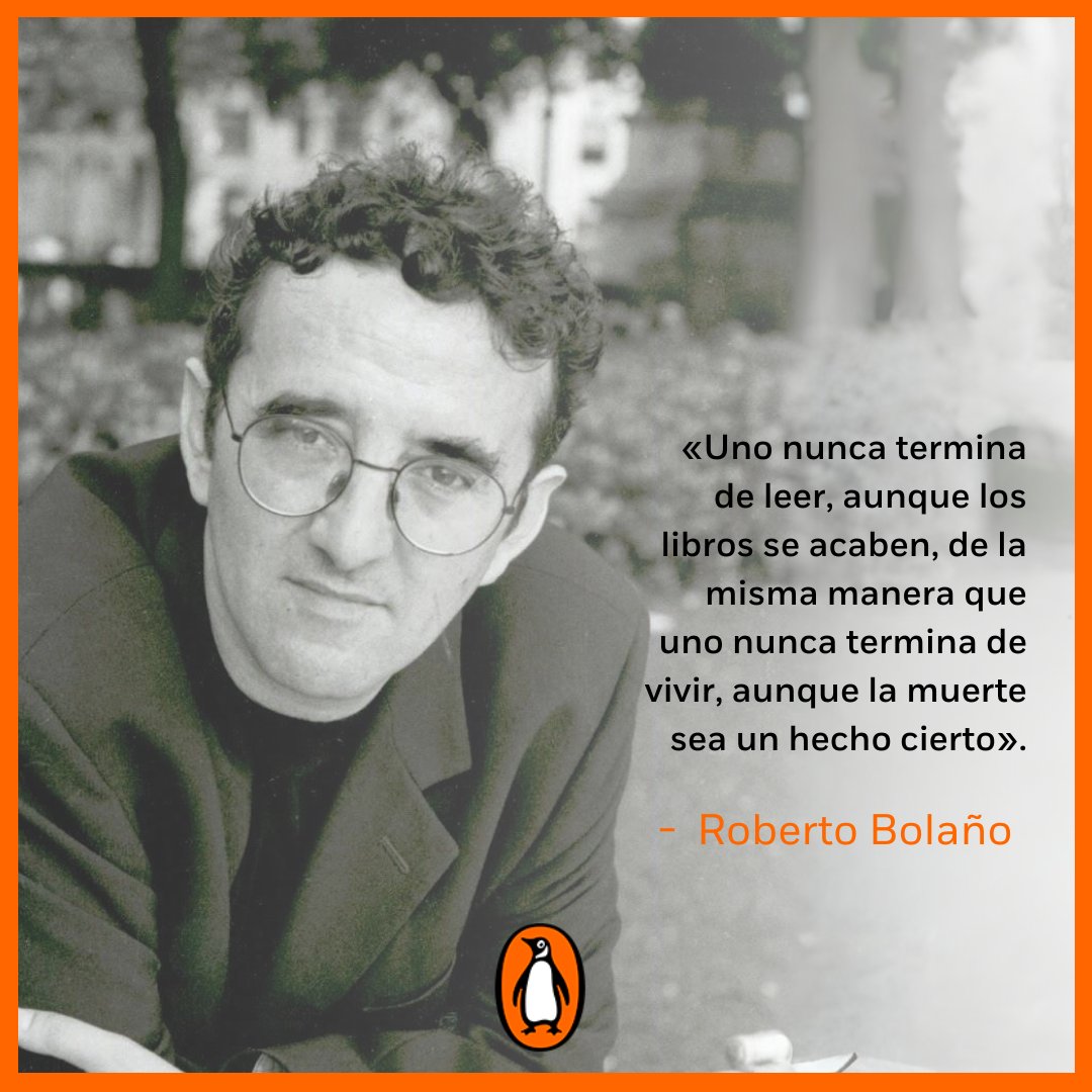 Roberto Bolaño (1953-2003), narrador y poeta chileno. #AutoresPenguin