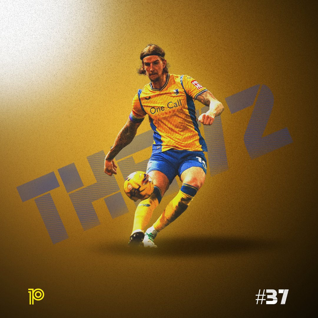 3⃣7⃣/7⃣2⃣ 🛡️Up next in our #Playmaker72 is one of the standout defenders across the #EFL this season: #Stags captain Aden Flint! 📜playmakerstats.com/news/playmaker…