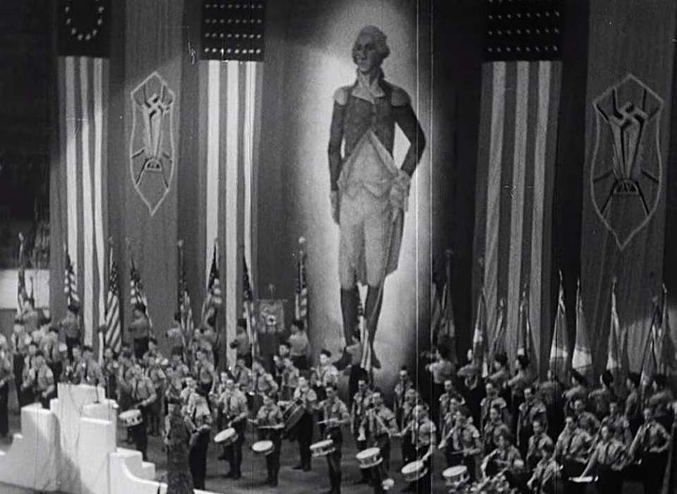 Trump's planning a rally at Madison Square Garden. Sound familiar? On February 20, 1939, 22,000 American Nazis gathered at Madison Square Garden for a mass rally for “true Americanism.”