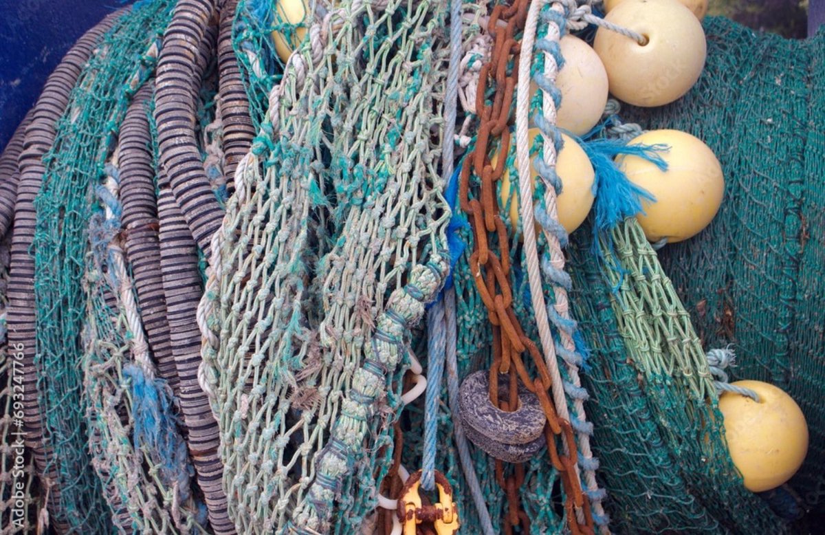 Photo #adobestock stock.adobe.com/contributor/21…  #netfishing #fishing #fish #fisherman #fishinglife #fishingnet #flotsamandjetsam #seathemed #seaart #fishermanropes #buoys #casterdrift #photoforsalebyphotographer #beachcombing #beachcombingfinds #adobe  #adobecontributor