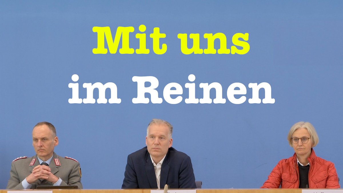 Komplette Regierungspressekonferenz von heute: Naive Fragen zu Baerbock in Saudi-Arabien, Bodenschätze im Kongo und Situation in Gaza youtu.be/qPByPGYVrtI