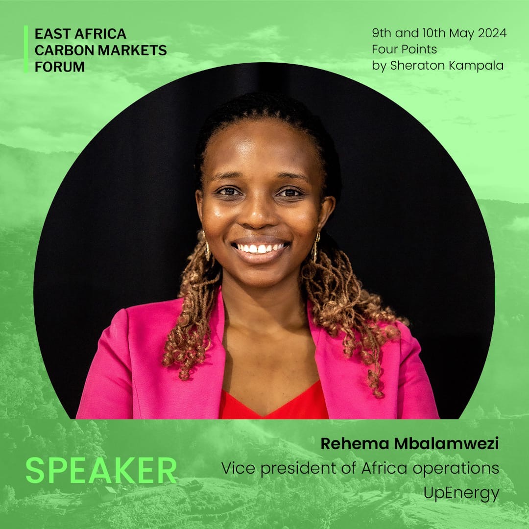 Spotlight on Rehema Mbalamwezi, Vice President of Africa Operations at @UpEnergyUganda 
She highlights the recent introduction of electric cooking technology in East Africa as a remarkable moment in her work in promoting #carbonmarket initiatives.
#EastAfricaCarbonMarketsForum