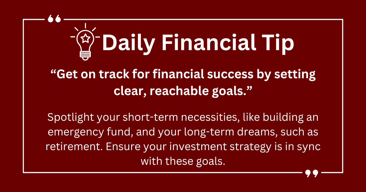 Get on track for financial success by setting clear, reachable goals.

#Ziad #Ziadabdelnour #Finance #Wealth #FinancialTips #FinancialSuccess #GoalSetting #SmartFinance #WealthBuilding #FinancialGoals #AchieveYourDreams #MoneyManagement #PersonalFinance #FinancialPlanning