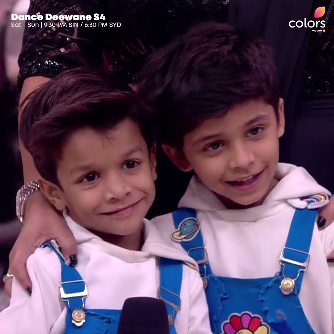 Hit the ❤️ if you're melting seeing these cutie patooties!

Watch #DanceDeewane, Sat - Sun | 9:30 PM SIN / 6:30 PM SYD

#ColorsTVAPAC #IndiansinSingapore #IndiansInAustralia