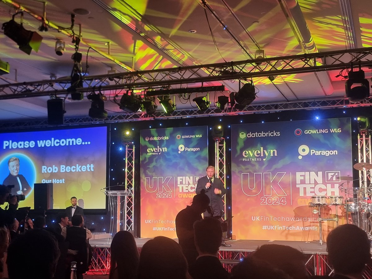 Last night we won Banking Tech of the Year at the @fintech_uk Awards! 🏆 The awards recognise the achievements of UK fintech, and we're incredibly proud to be among those making an impact in the industry. Congratulations to all the winners! #UKFintechAwards