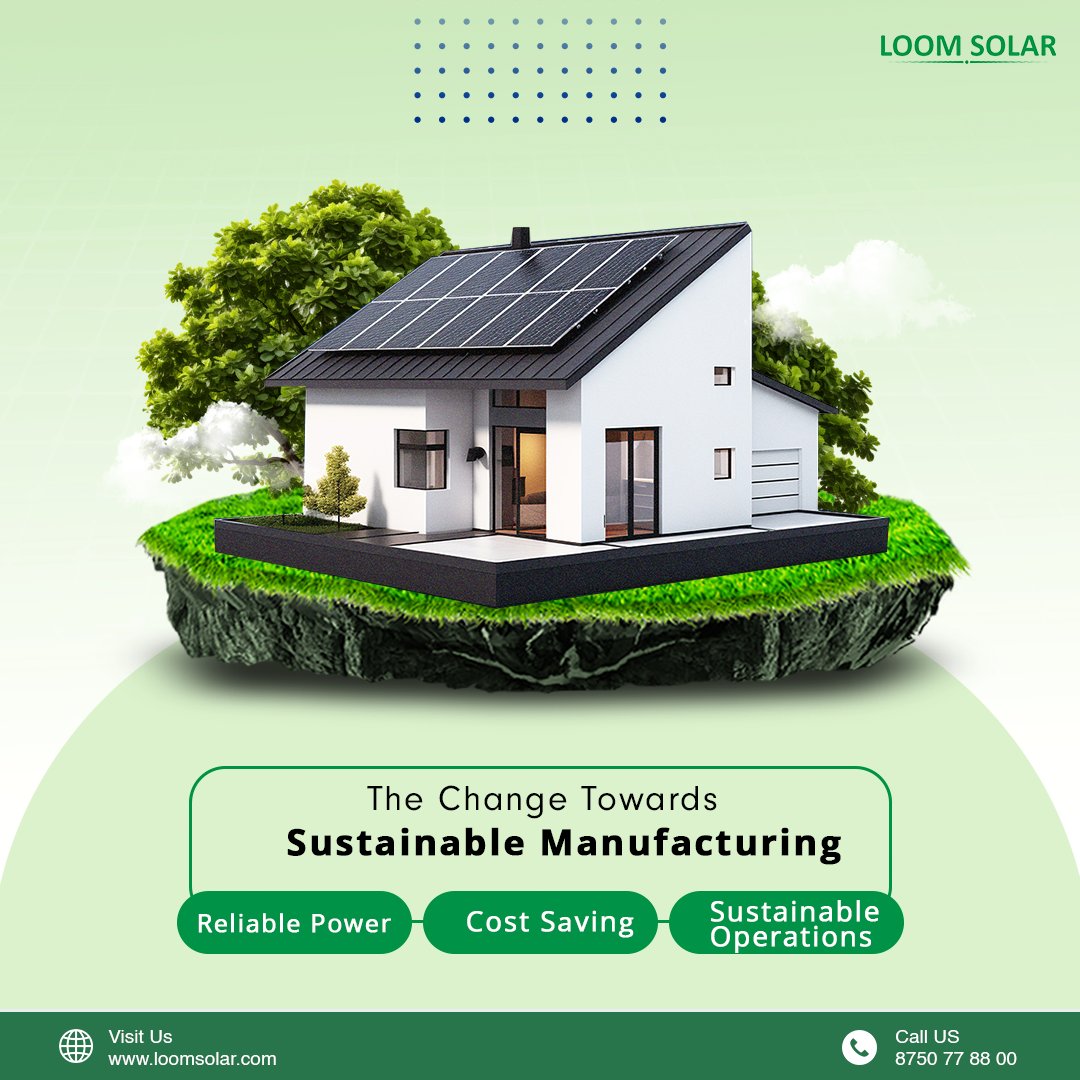 Using sunlight to change towards the solar means we are creating a cleaner, brighter future. 

For More info visit loomsolar.com or contact 8750778800.
.
#loomsolar #अपना_घर_अपनी_बिजली #rooftopsolar #solarsubsidy #electrictybill #powercut