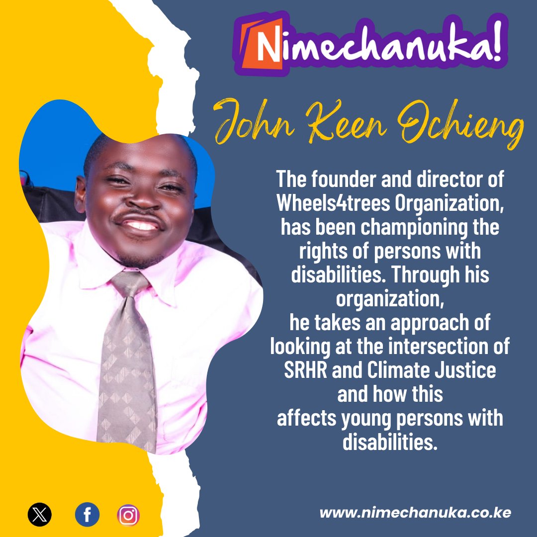 Acknowledging self advocacy and empowerment efforts! Through combined efforts we're empowering individuals with disabilities to assert their rights, pursue dreams and shape a world where everyone belongs . Join us in championing equity and inclusion. #Nimechanuka