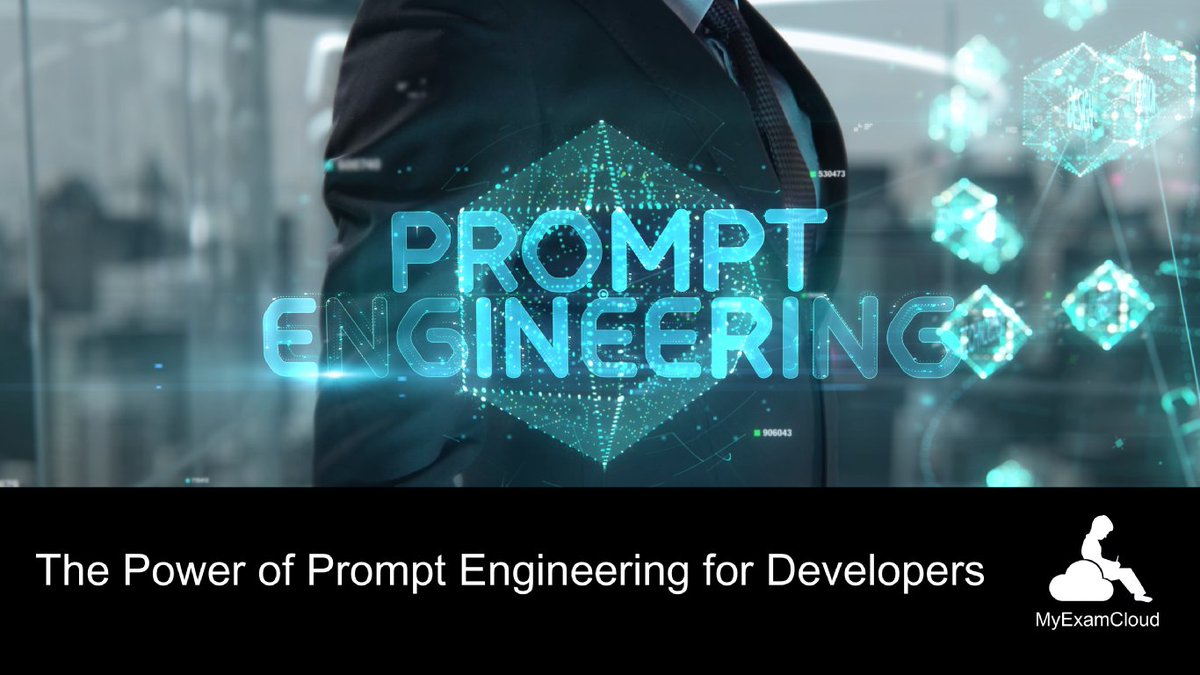 The Power of Prompt Engineering for Developers

linkedin.com/pulse/power-pr…

#myexamcloud #java #python #promptengineering #ai #artificialintelligence #devops #software #coding #developer #machinelearning #javaprogramming #pythonprogramming #aws #gcp #freshers #collegestudents