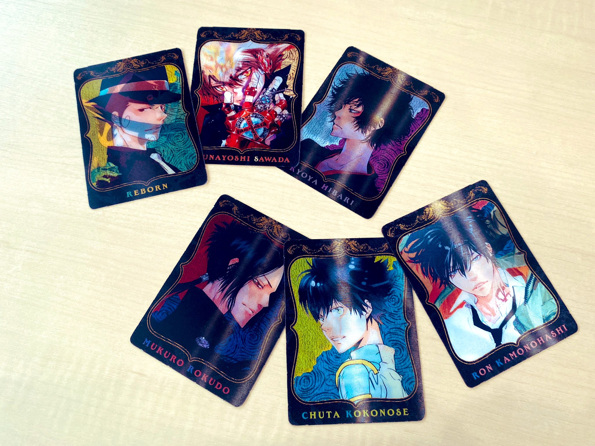 10枚ジャンプGIGA 付録 家庭教師ヒットマンREBORN チェンジングカード ジャンプGIGA 2024 spring付録　家庭教師ヒットマンREBORN! 歴代キャラクター集結チェンジングカード　2枚セット