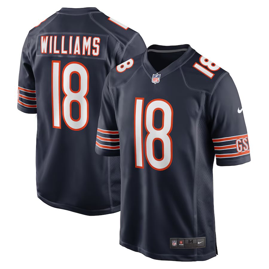 #NFLDraft Chicago Bears Caleb Williams Jersey #Giveaway #DaBears #NFLTwitter Follow @nflrums RT and Like Reply with size needed