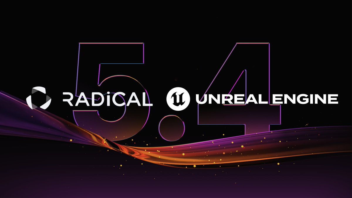 🚀 The latest RADiCAL plugin is now compatible with Unreal Engine 5.4! (P.s. we also integrate with Maya, Unity, Blender, and Replikant!)

#UnrealEngine #RADiCALMotion #3DAnimation #realtime3d #RT3D #GameDev #VR #AR #Metahumans