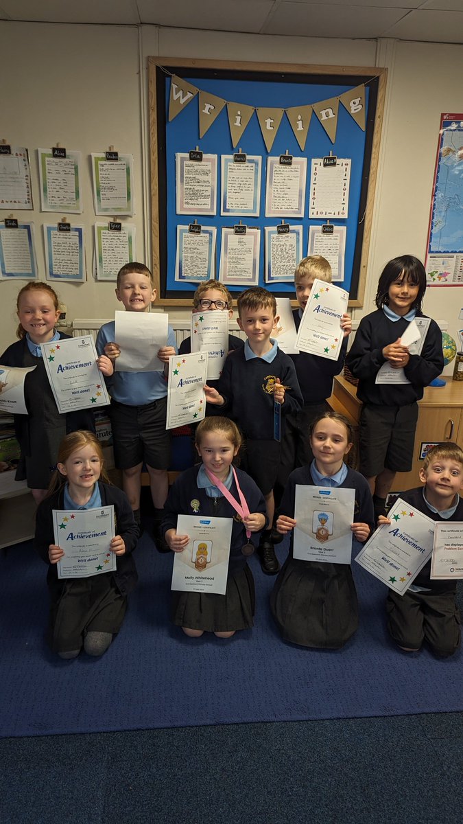 Year 2 special mention and our all round superstars 🏅 <a href="/ComberbachMissM/">Miss Marsh- Reception Comberbach NPS</a>  <a href="/ComberbachMrsL/">Miss Lowe</a>
