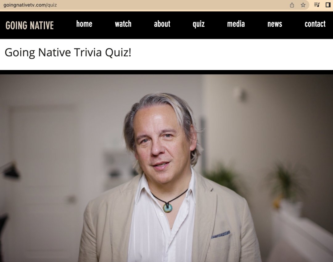 Fun Fact Friday: Did you know we have a #GoingNative Quiz? 🤓 2 quizzes, 1 for each season of Going Native to test what you learned! 📚Where can you find the quiz? 📲 visit our website ➡ click quiz! Don't forget to share your results with us! ✨ goingnativetv.com/quiz