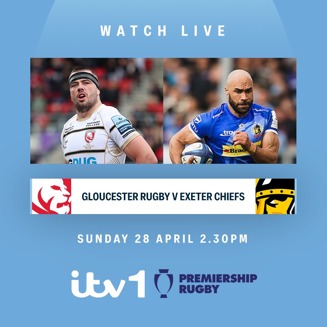 ‼️ LIVE PREMIERSHIP RUGBY ON ITV TODAY ‼️ Who's winning this one? ⬇️