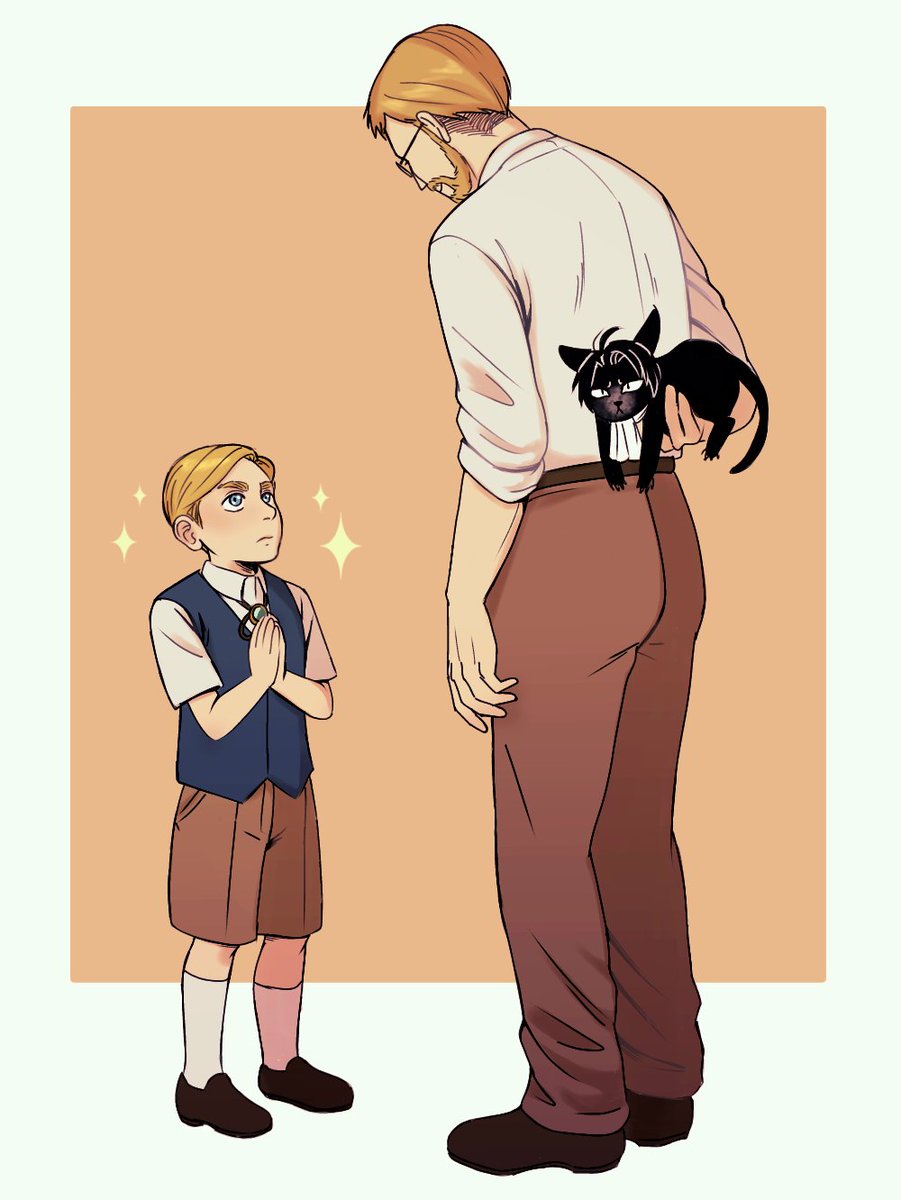 Baby Erwin about to receive the best gift ever 💝
#aot #ErwinSmith #leviackerman