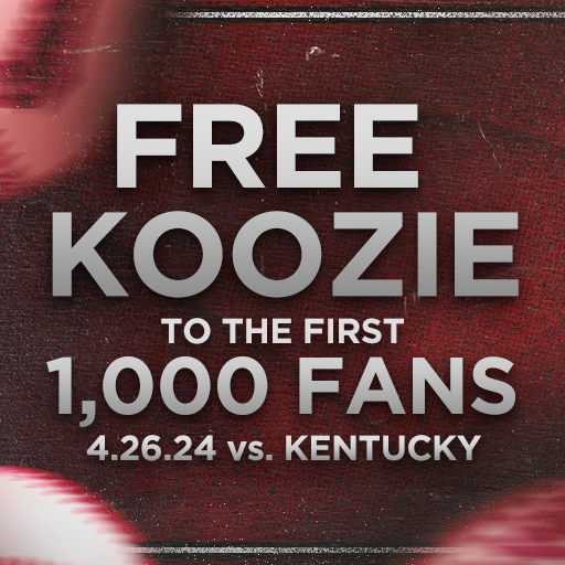 Huge series this weekend for @GamecockBasebll vs #Kentucky. Should be about perfect weather to get it started and here's a little extra incentive to get #GamecockNation out to Founders Park tonight.