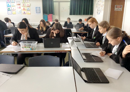 On Thursday 120 of our Year 7 and 8 students took part in The Junior Maths Challenge. This is a nationwide event, in which students are posed with a series of increasingly difficult numerical and geometrical problems. Looking forward to see the results!